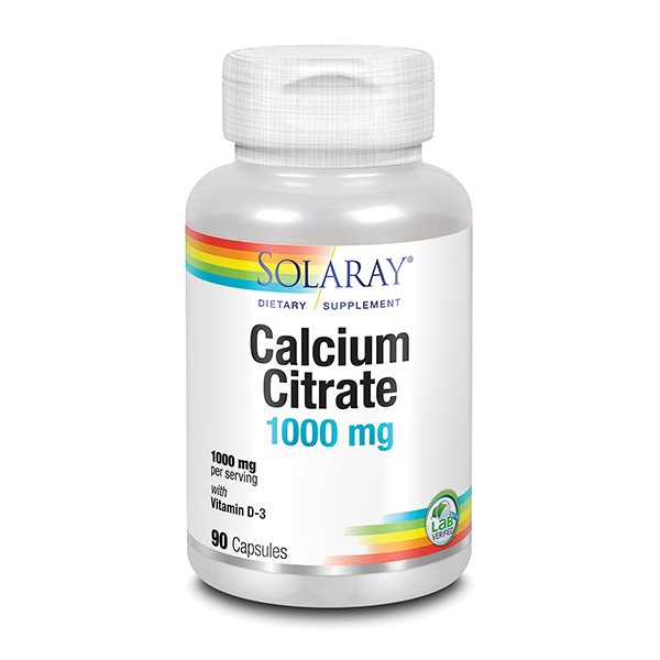 solaray calcium citrate + vit d