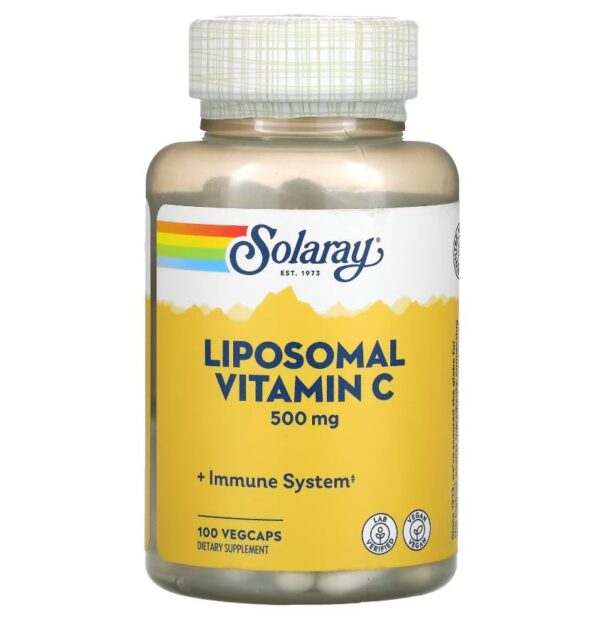 Solaray liposomal vitamin C 400 mg