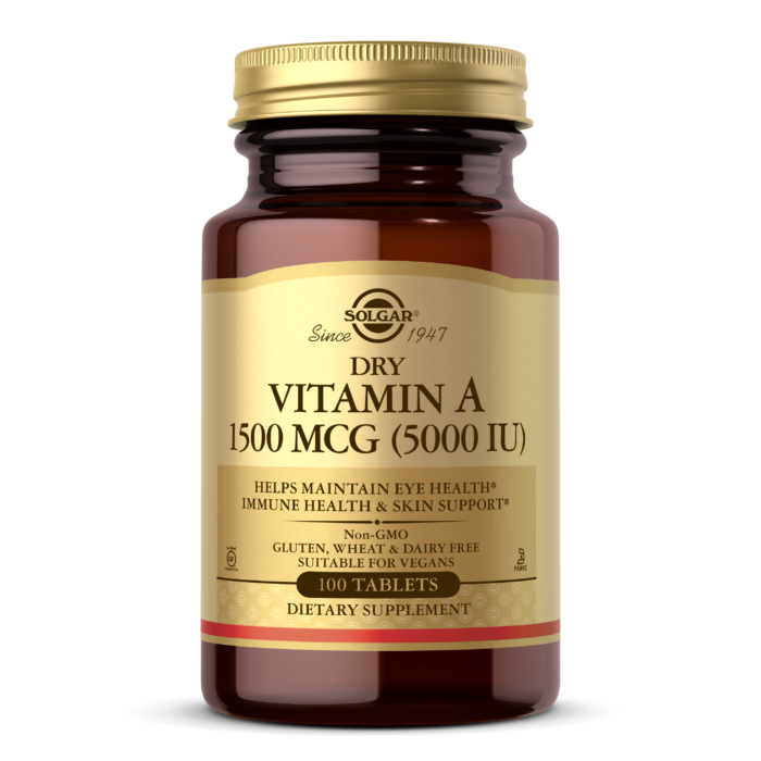 SOLGAR VITAMIN A tbl 100