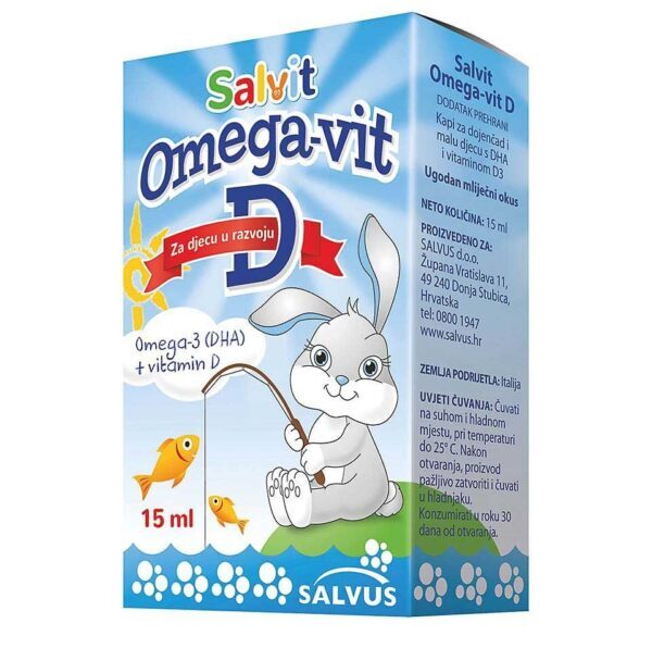 SALVIT omega vit D kapi 15ml