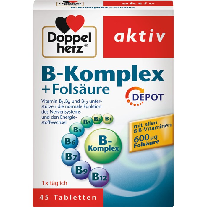 ha doppel herz B complex+folic a45