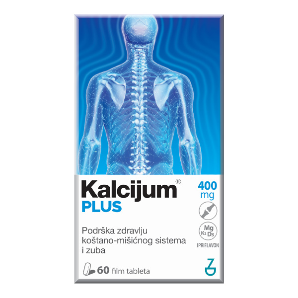 kalcijum plus 400mg a60