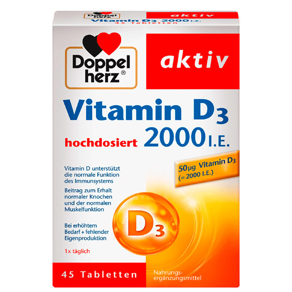 ha Doppel herz vit.D 2000 a45