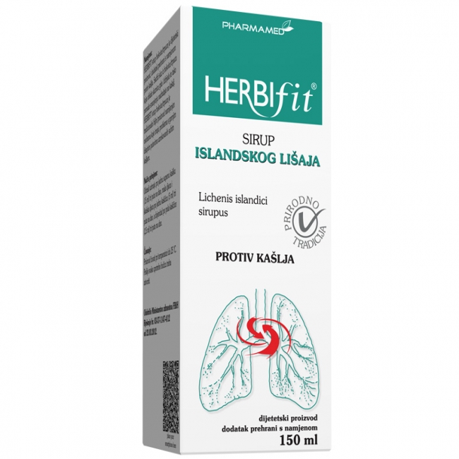PH HERBIFIT sirup islandski lisaj 150ml