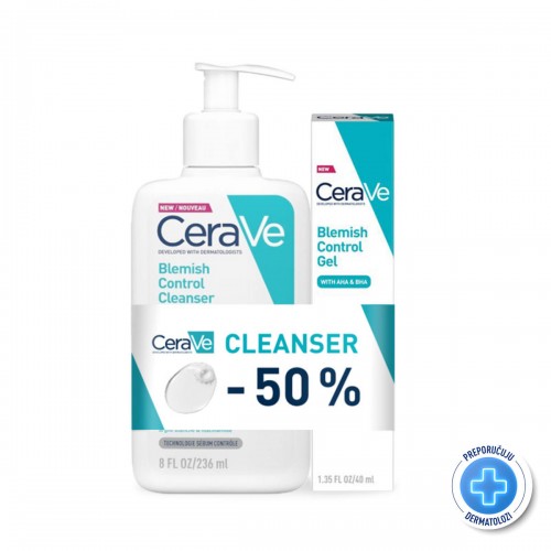 CV Blemish gel + CV akne gel