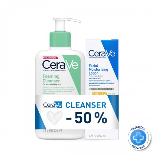 Cv hid.krema za lice + cv pjen.gel