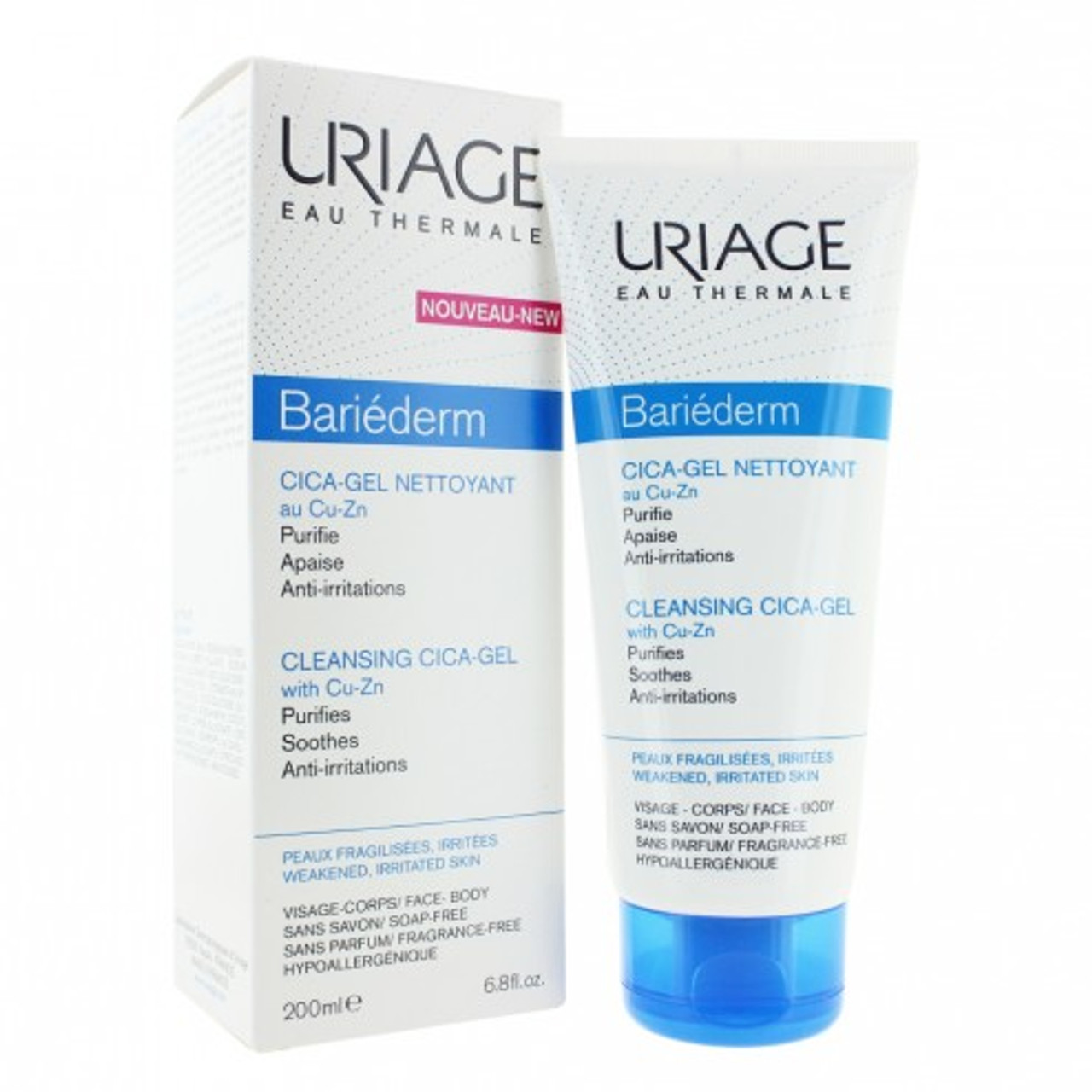 Uriage Bariederm cica gel sCuZN za tusiranje
