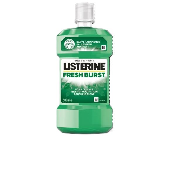listerine f burst a500ml