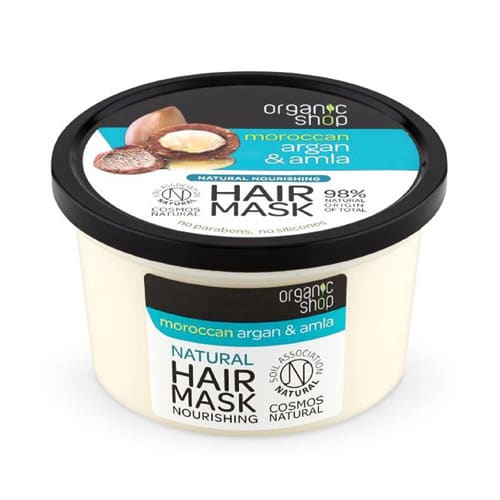 Organic Shop maska za kosu Argan&Amla