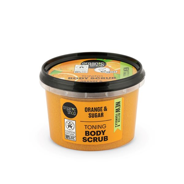 Organic Shop Toning body scrub Orange&Sugar 250 ml
