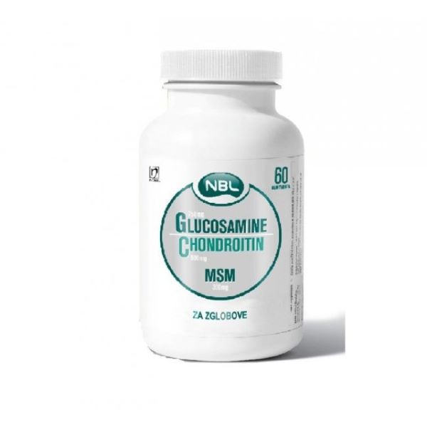 nbl Glucosamine chondroitin MSM a60