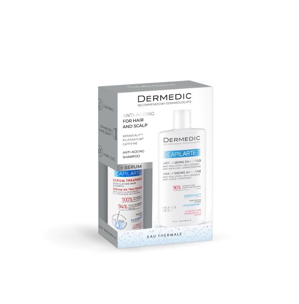 Dermedic Capilarte set/\u0161ampon za rast kose 300 ml +serum za rast kose 150 ml